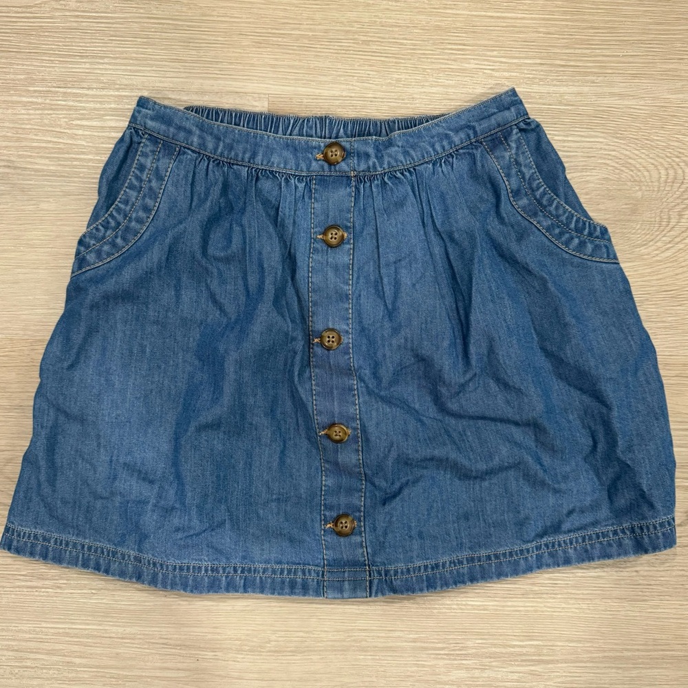 New Denim skirt Little Girls Size M 8